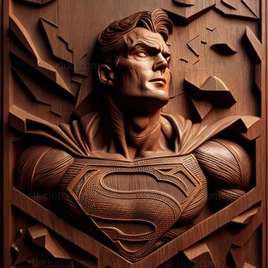 3D model  Superman FROM SupermanSuperman (STL)